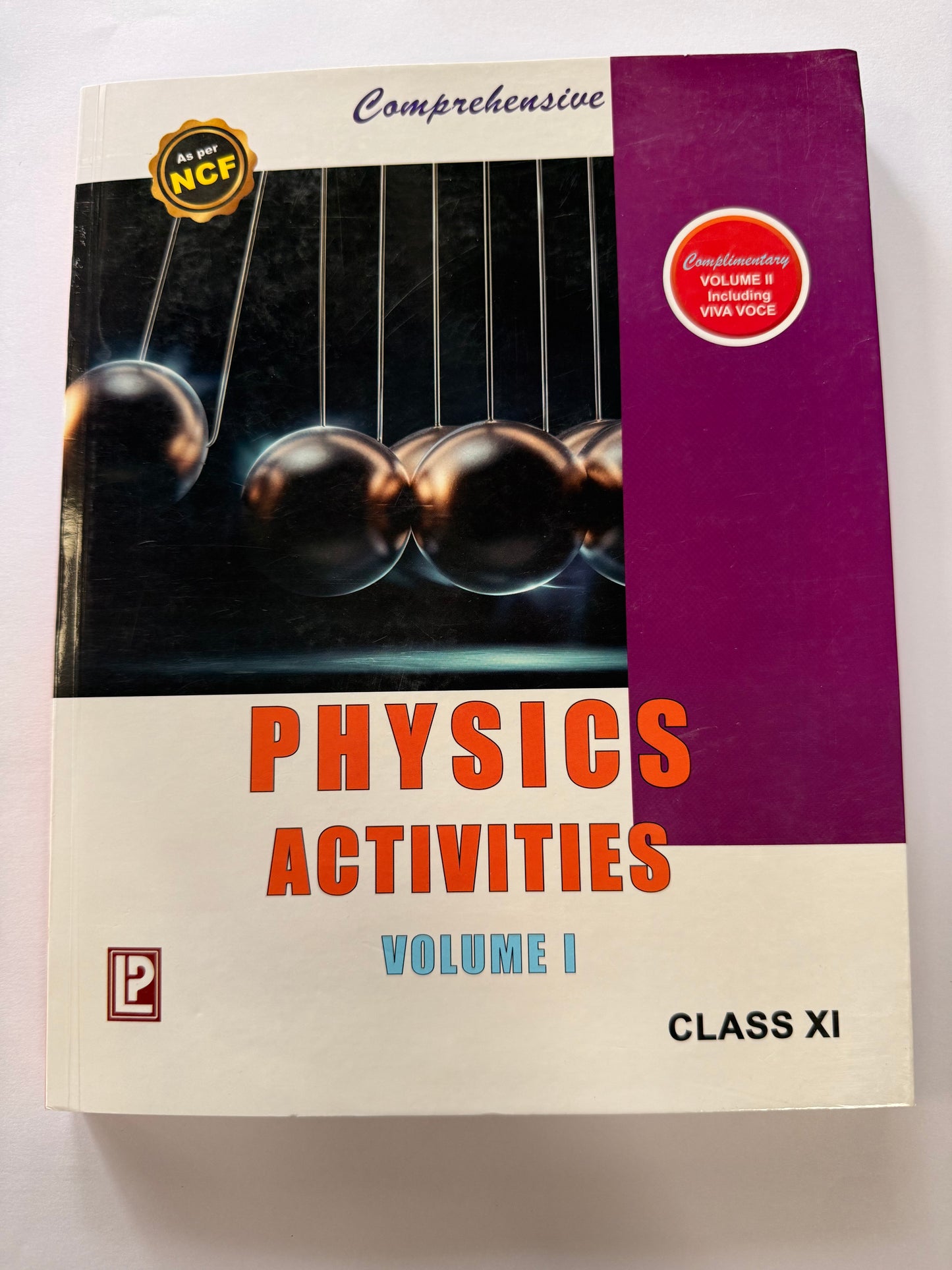 Comprehensive Physics Activities Vol 1 & 2 – Class 11 | CBSE 2025–26 | Hardcover Lab Manual (Book + Notebook)