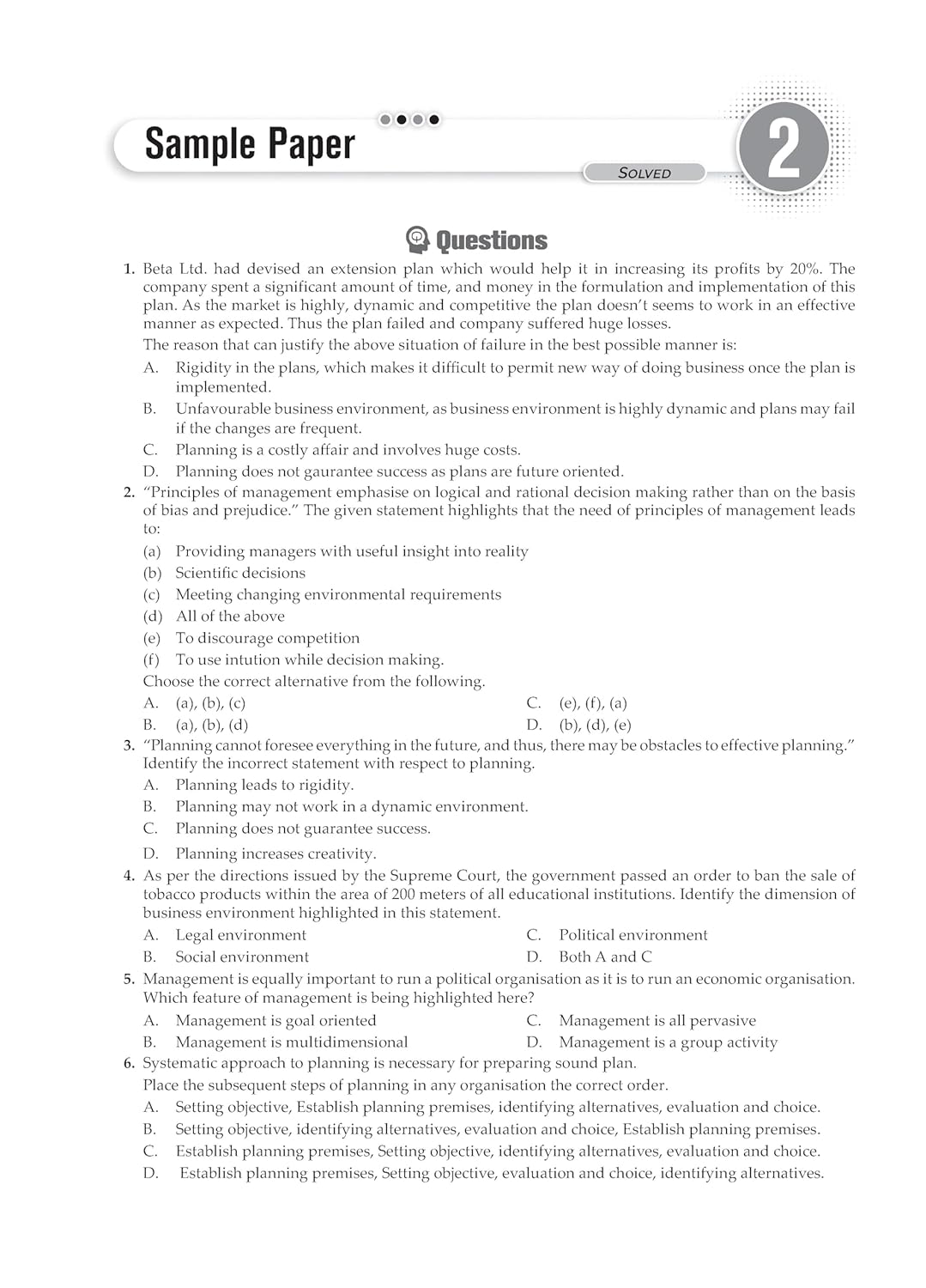 Gurukul By Oswal Business Studies Sample Papers for CBSE Class 12 Board Exam 2025 : Fully Solved New SQP 2025, Solved Sample Papers, Unsolved Sample Papers, Board Solved Papers 2024, Latest Syllabus