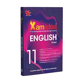 Xam idea English Core Class 11 Book | CBSE Board | Chapterwise Question Bank | Based on Revised CBSE Syllabus | NCERT Questions Included | 2025-26 Exam