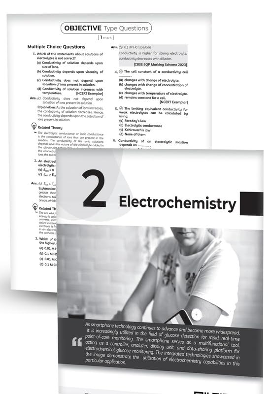 Educart CBSE Class 12 Chemistry Question Bank 2025-26 on new Syllabus 2026 (Includes Past Years Solved Questions)