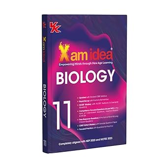 Xam idea Biology Class 11 Book | CBSE Board | Chapterwise Question Bank | Based on Revised CBSE Syllabus | NCERT Questions Included | 2025-26 Exam