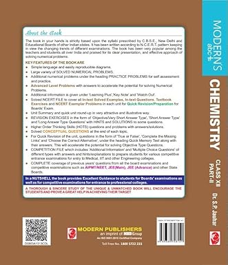 Modern ABC+ Chemistry (Part I & II) for Class 12 - by S.P. Jauhar (2025-26 Examination)