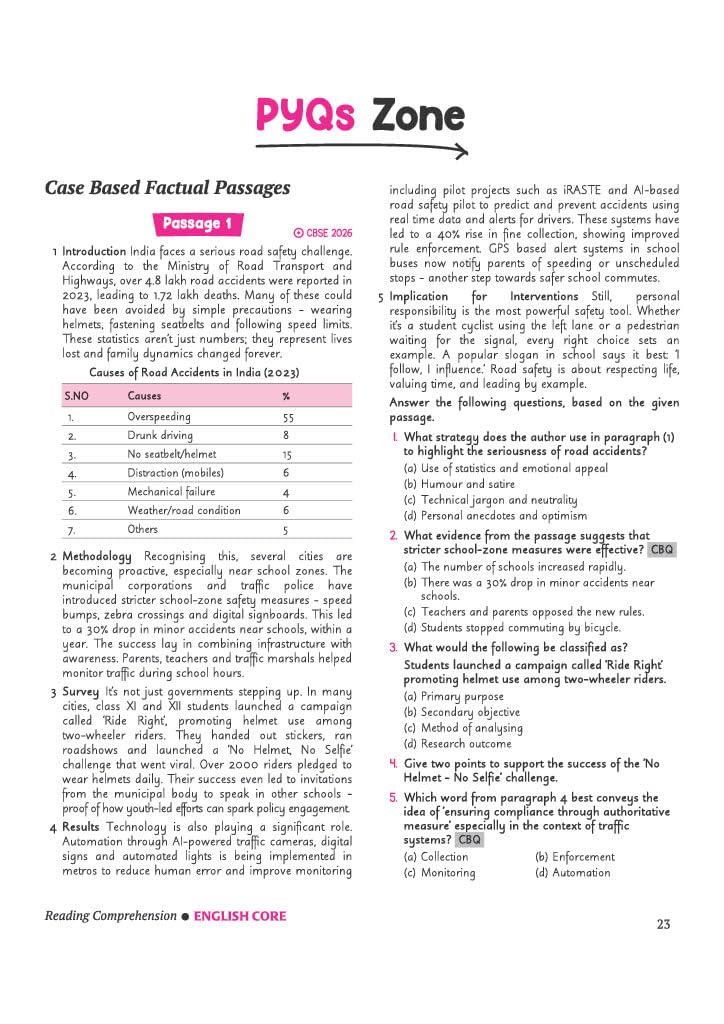 Arihant CBSE Question Bank Class 12 English Core For Board Exam 2027 | Chapterwise PYQs (2026–2016) with Revision Theory, Detailed Solutions, Exam Tips & Sample Papers As per Latest CBSE Syllabus