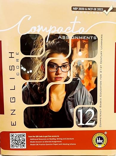 BBC English Core Compacta Assignments & Literature Companion for Class 12 - Set of 2 Books - Latest for 2025-26 Examination