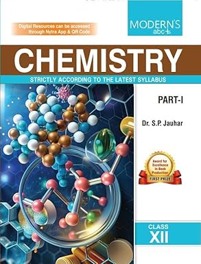 Modern ABC+ Chemistry (Part I & II) for Class 12 - by S.P. Jauhar (2025-26 Examination)