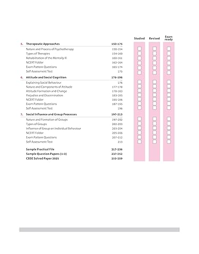 Arihant All in One Psychology Class 12 for CBSE Exams 2026 | Simplified Theory, CBQs,MCQ, Board Questions Upto 2025, Sample Papers, and Project Work