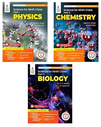 LAKHMIR SINGH SCIENCE FOR CLASS 9 (PHYSICS, CHEMISTRY, BIOLOGY) | New Syllabus 2025