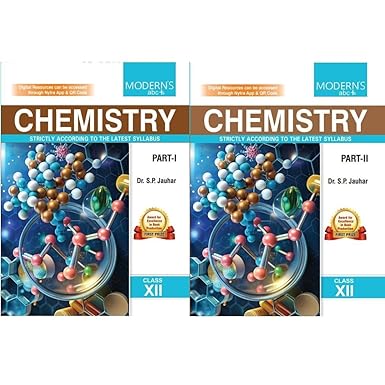 Modern ABC+ Chemistry (Part I & II) for Class 12 - by S.P. Jauhar (2025-26 Examination)