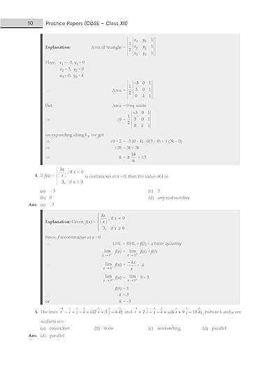 Gurukul Maths Practice Papers for CBSE Class 12 Board Exam 2024 : Fully Solved New SQP Pattern March 2023, Sample Papers, Unsolved Papers, Latest Board Syllabus