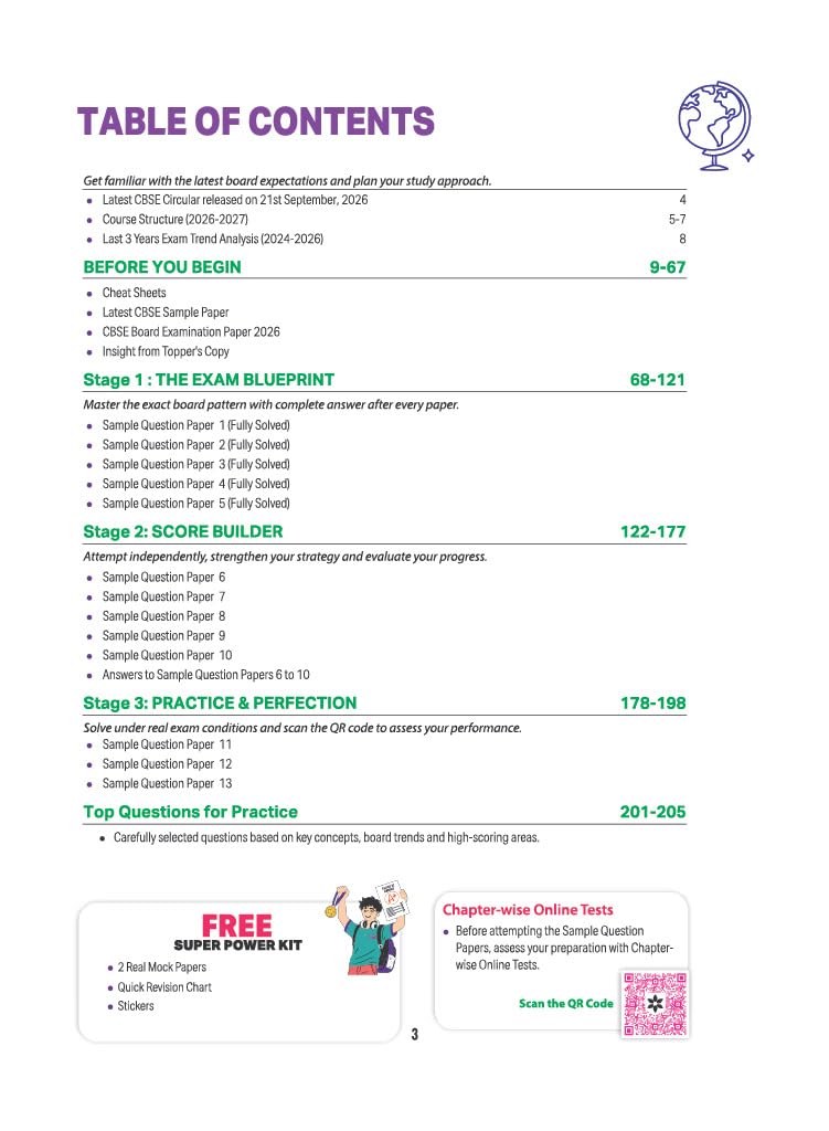 Arihant i-Succeed CBSE Sample Papers 2027 Class 12 Geography | 15 Sample Question Papers | Colour-Coded Revision Cheat Sheets, Based on Libre Office | Free Super Power Kit