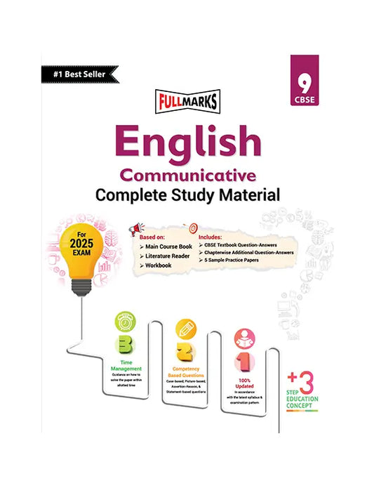 Full Marks English Communicative Support Book for Class 9