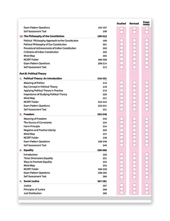 Arihant ā Political Science, All In One Textbook | NCERT & Other Important Questions, Sample Question Papers | Including Mind Maps | for Class for 11