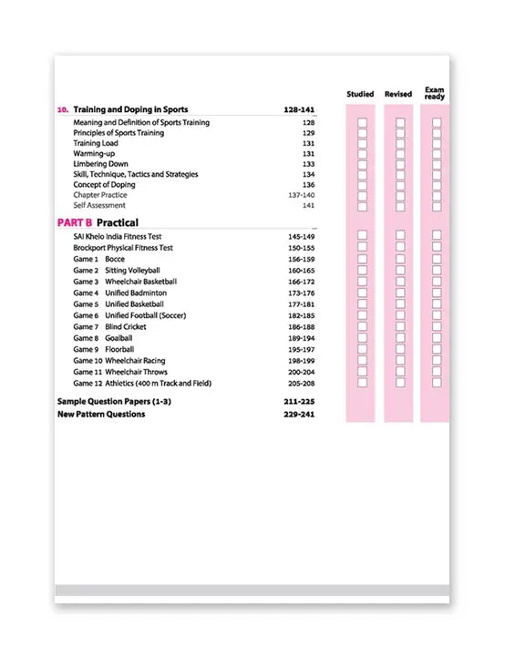 Arihant – Physical Education, All In One Textbook | CBQs, MCQs, A-R, Picture Based, Sample Question Papers | Including Practical Work | for Class for 11