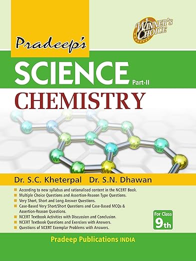 Pradeep Science Physics Part + Chemistry + Biology for Class 9 | 2025