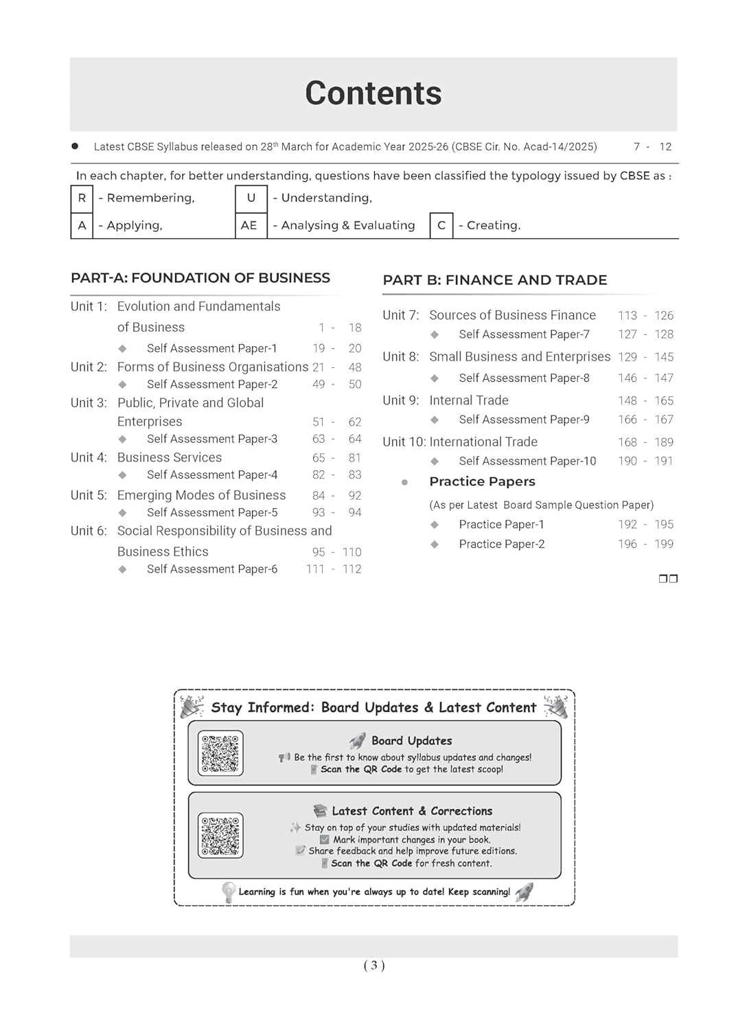 Oswaal CBSE Question Bank Class 11 Business Studies, Chapterwise and Topicwise Solved Papers For 2026 Exams