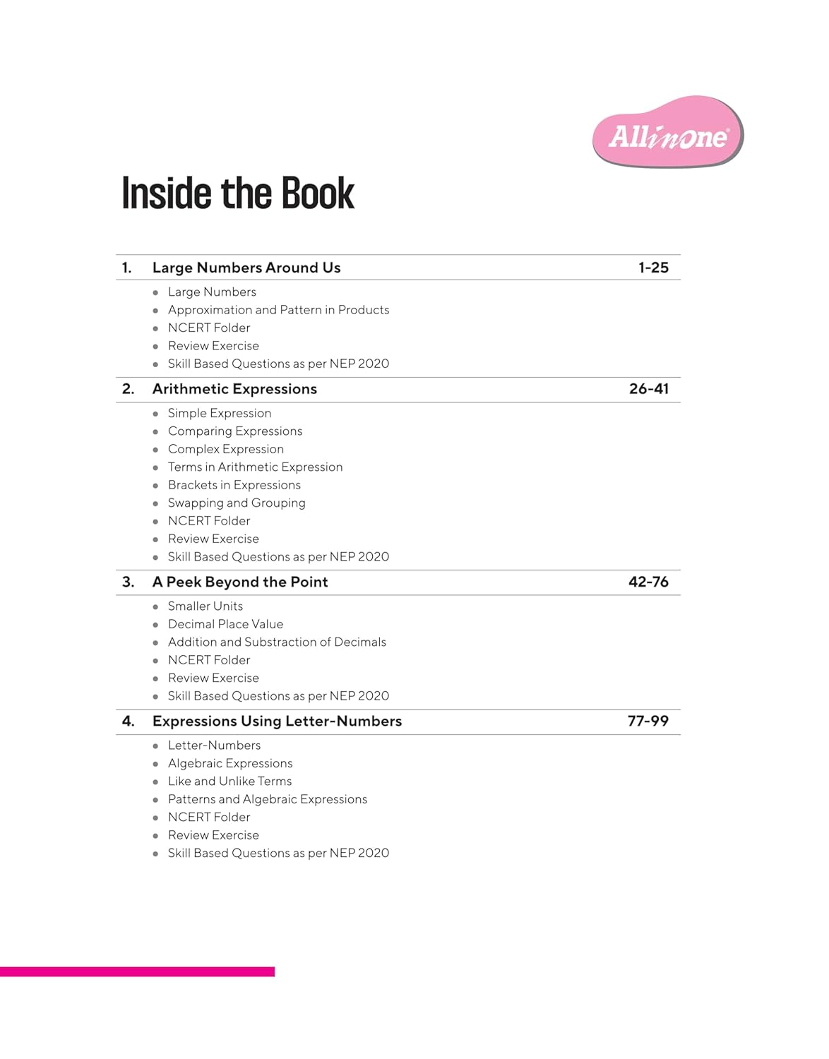 Arihant All in One Mathematics Class 7 for CBSE Exam 2025-26 | Latest NCERT-Based Book | Full Syllabus Coverage with Chapterwise Theory, Grammar, Writing, Practice & Sample Papers