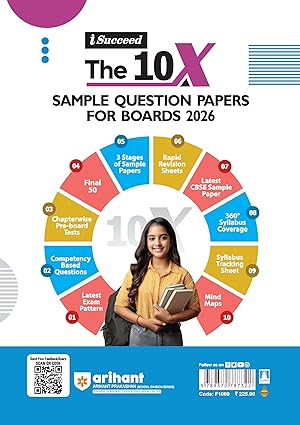 Arihant i Succeed CBSE 10 Sample Question Papers Home Science Class 12 For Exam 2026 | Based on Latest CBSE Syllabus | With Solved Board Paper 2025, Mind Maps, Rapid Revision Sheets & Final 50 Important Questions
