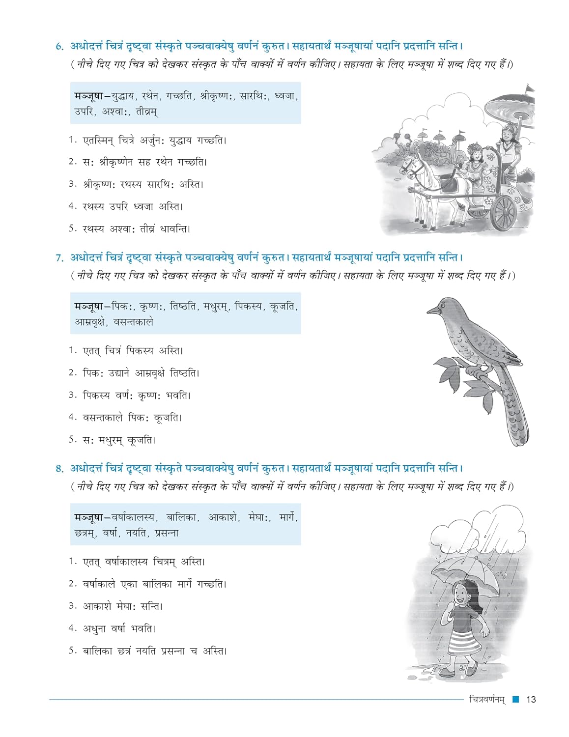 Full Marks Sanskrit Complete Study Material Class 7 | Based on DEEPAKAM New NCERT Textbook and CBSE Syllabus | Includes Chapterwise Summary, Solved Q/A, Practice Papers and More