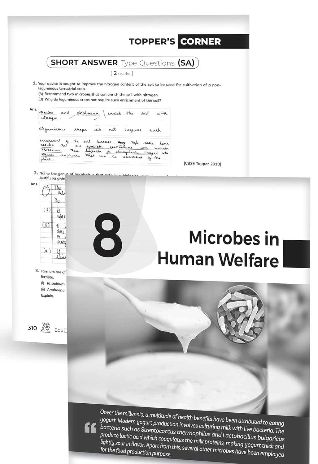 Educart CBSE Class 12 Biology Question Bank 2025-26 on new Syllabus 2026 (Includes Past Years Solved Questions)