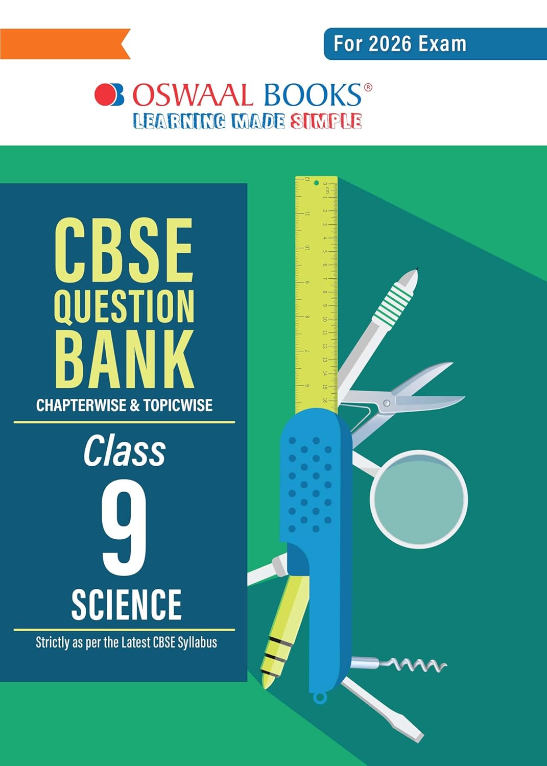 Oswaal CBSE Question Bank Class 9 Set of 4 Books | English | Mathematics | Science | Social Science | Chapterwise & Topicwise Solved Papers | For 2026 Exams