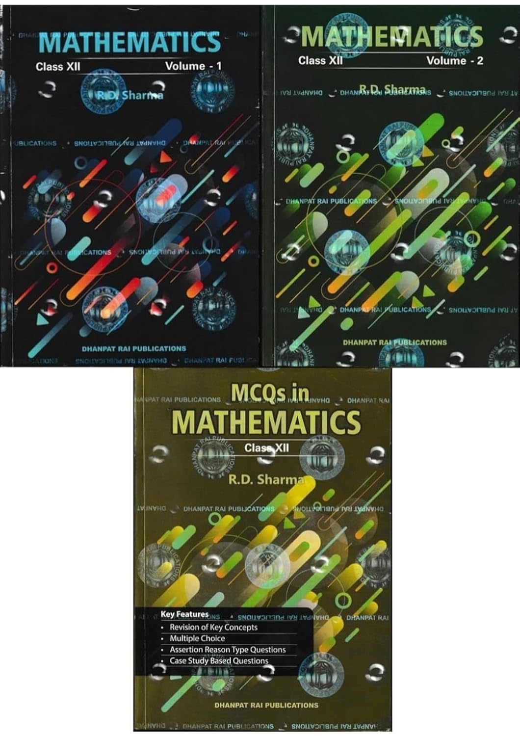 Rd Sharma Class 12 Maths 2026-27 CBSE Examinations | Latest Edition of R D Sharma Class 12 Mathematics (Vol.1 + Vol.2 + MCQ) Set of 3 Books 2025 Edition