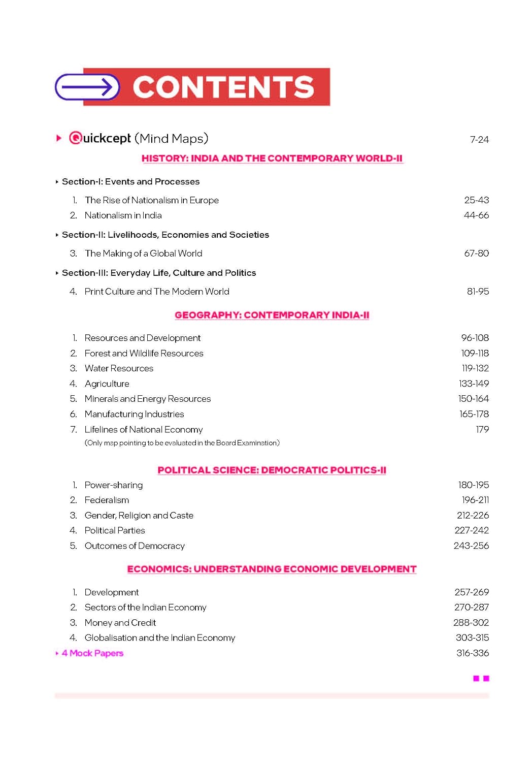 Mastermind CBSE Question Bank Class 10 Social Science Exam 2027 With 4 Sample Paper Based On Latesed Pattern Relesed By CBSE On 2 April