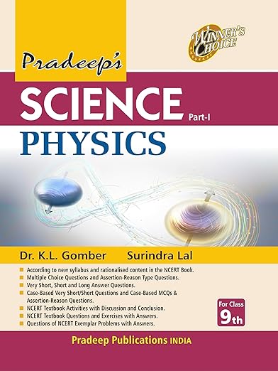 Pradeep Science Physics Part + Chemistry + Biology for Class 9 | 2025