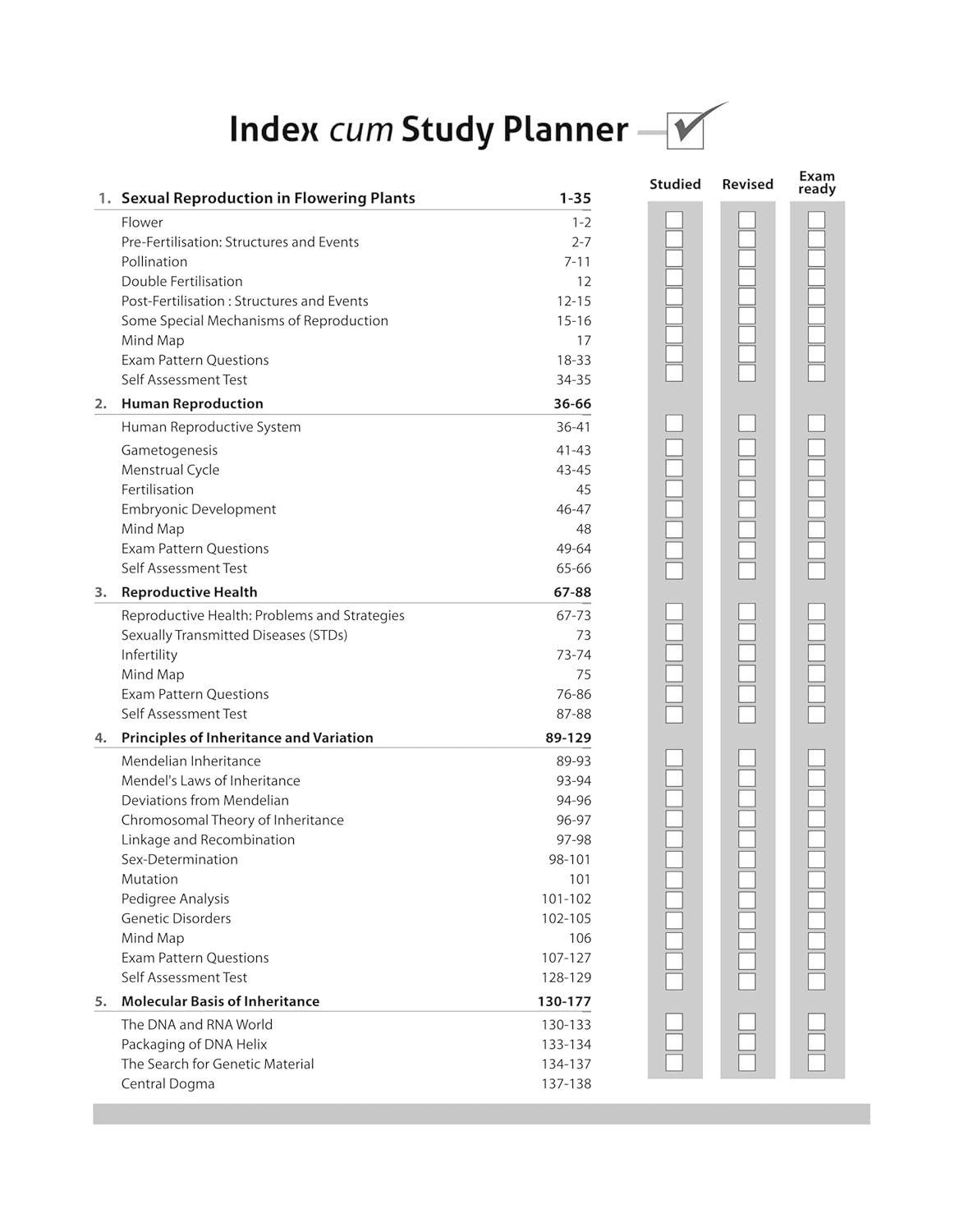 Arihant All in One Biology Class 12 for CBSE Exams 2025-26 | Simplified Theory, In Text & Chapter Exercises, All Types of Exam Pattern Questions, CBQs, MCQs, A-R, Case Based, Sample Question Papers, Board Questions Upto 2025, Mind Maps