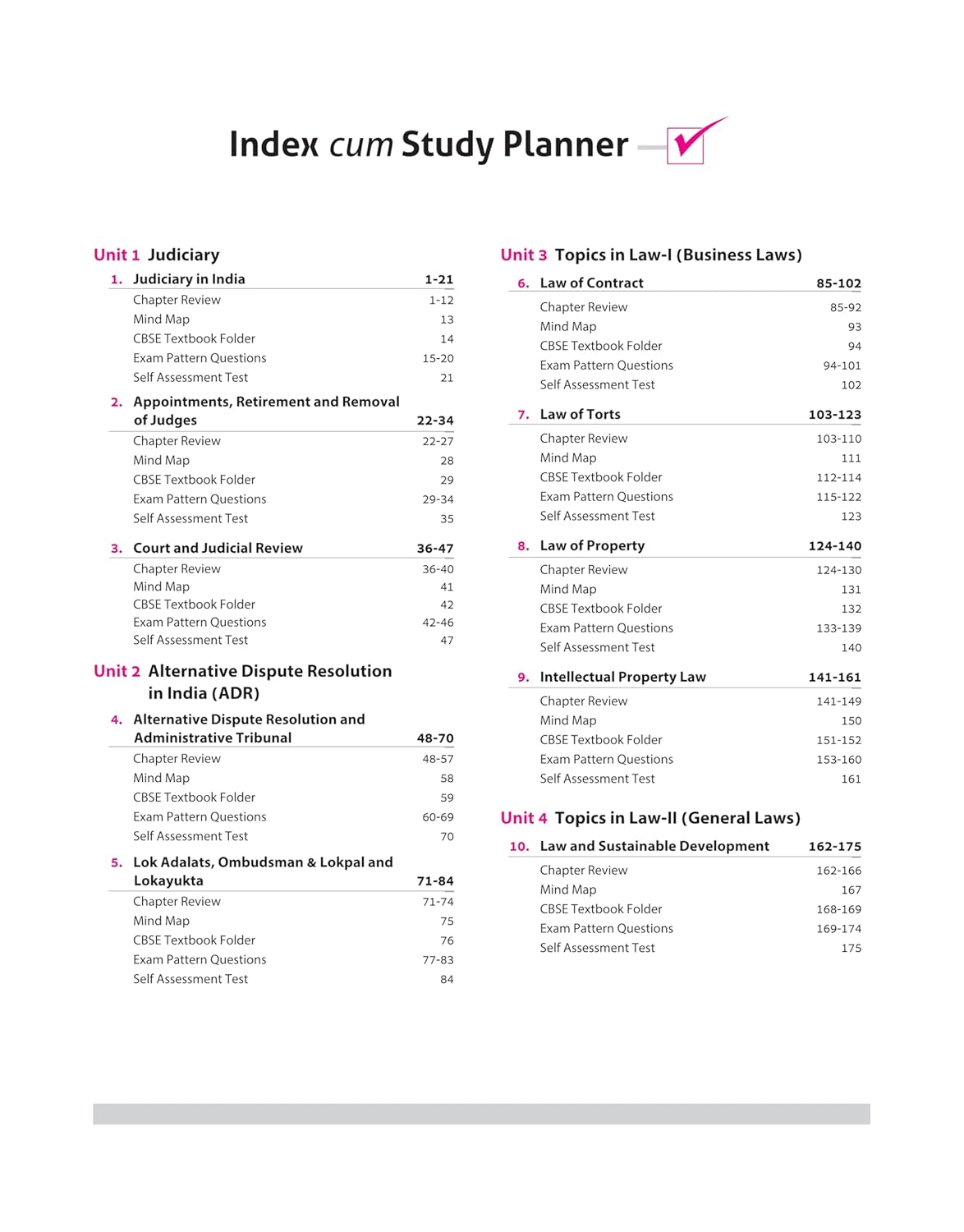 Arihant All in One Legal Studies Class 12 for CBSE Exams 2025-26 | Simplified Theory, CBSE Textbook & other Important Questions, All Types of Exam Pattern Questions, CBQs, MCQs, A-R, Case Based, Sample Question Papers, Mind Maps, Project Work