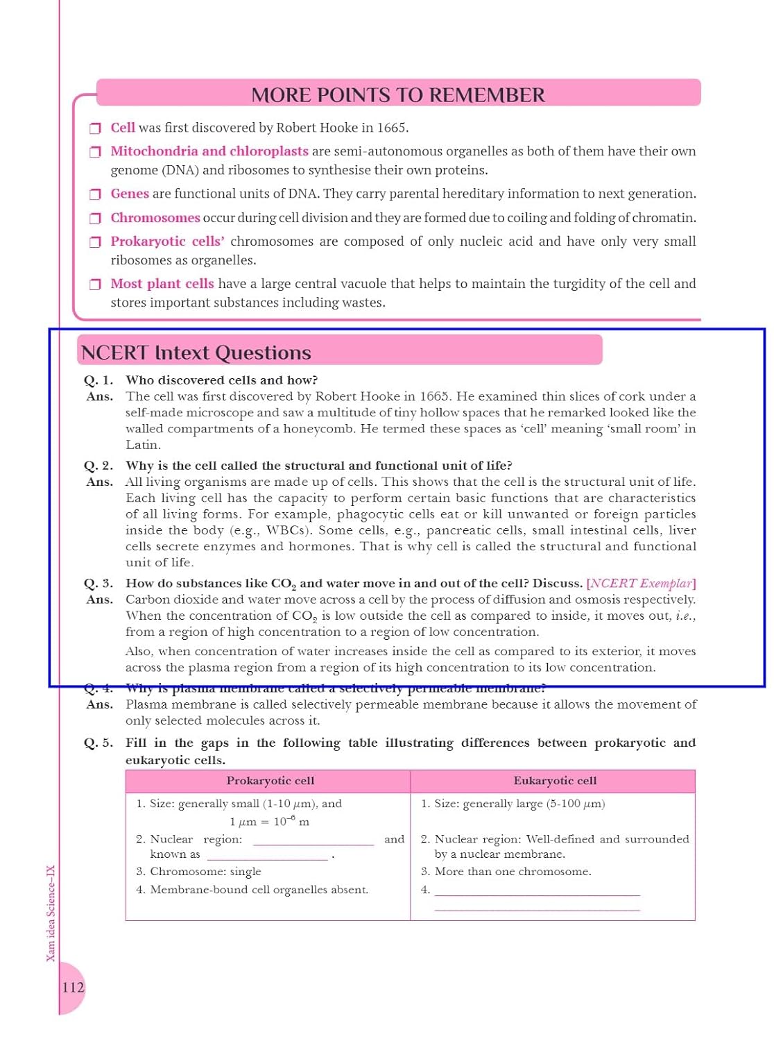 Xam idea Science Class 9 Book | CBSE Board | Chapterwise Question Bank | Based on Revised CBSE Syllabus | NCERT Questions Included | 2025-26 Exam