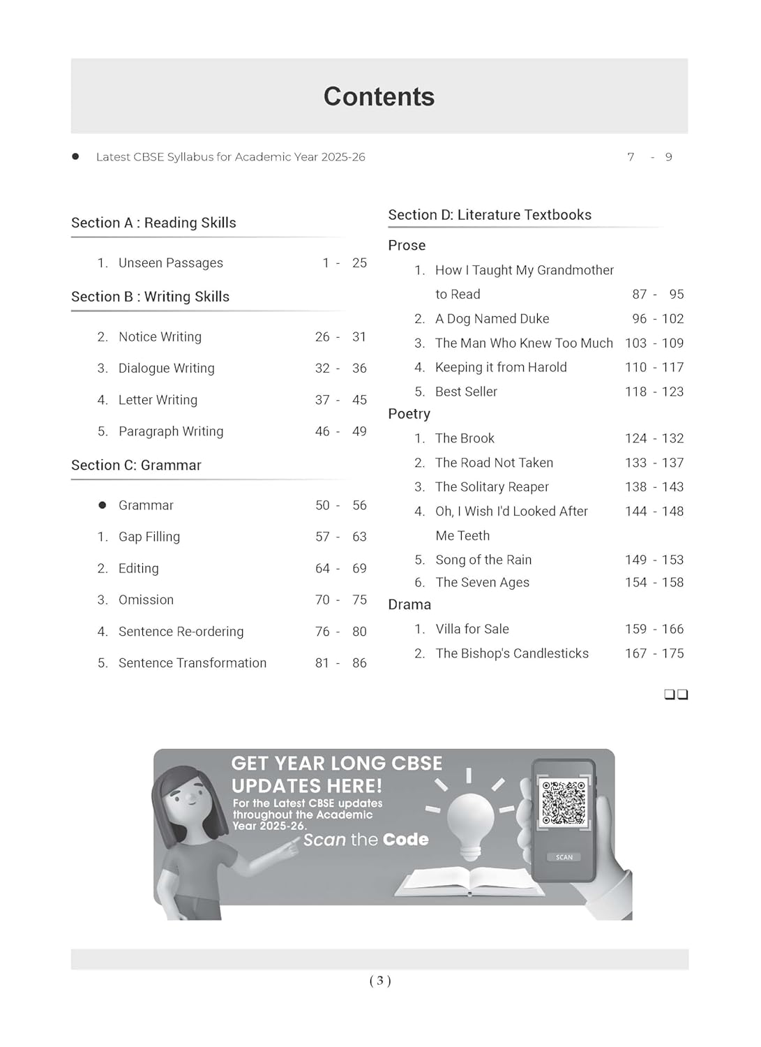 Oswaal CBSE Question Bank Class 9 ENGLISH COMMUNICATIVE For 2026 Exam