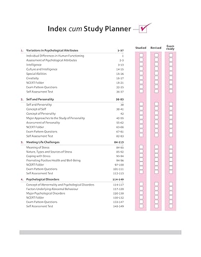 Arihant All in One Psychology Class 12 for CBSE Exams 2026 | Simplified Theory, CBQs,MCQ, Board Questions Upto 2025, Sample Papers, and Project Work