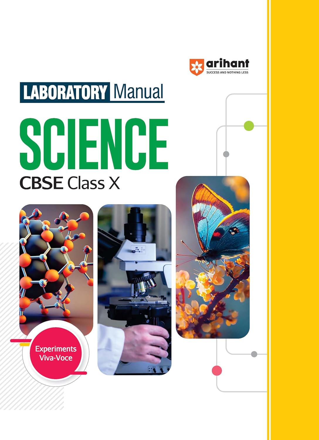 Arihant Laboratory Manual Science for CBSE Class X (10th) | Complete Practical Book with Experiments, Viva Voce Questions & Answers | NCERT Compliant Lab Book