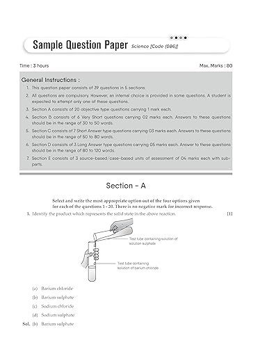 Gurukul Science Practice Papers for CBSE Class 10 Board Exam 2024 : Fully Solved New SQP Pattern March 2023, Sample Papers, Unsolved Papers, Latest Board Syllabus