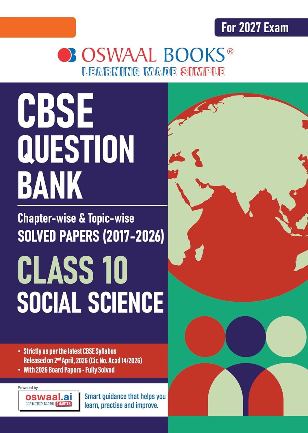 Oswaal CBSE Class 10 Social Science Question Bank | Chapter & Topic-wi ...