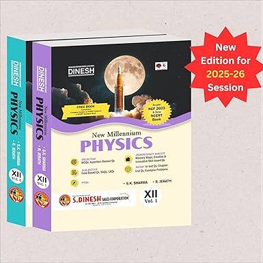 DINESH New Millennium PCB COMBO for Class 12 (2025-26 Session) | Physics + Chemistry + Biology Book Combo Set | Full CBSE Syllabus with NCERT Solutions + Exemplar Problems