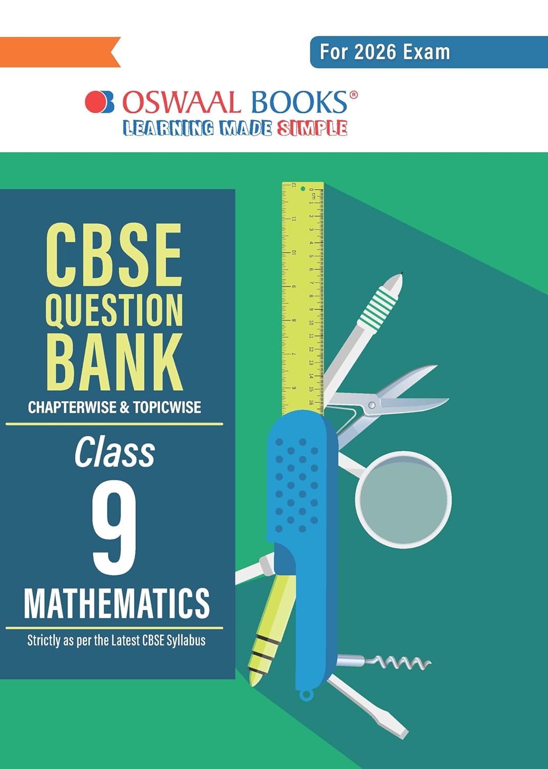 Oswaal CBSE Question Bank Class 9 Set of 4 Books | English | Mathematics | Science | Social Science | Chapterwise & Topicwise Solved Papers | For 2026 Exams