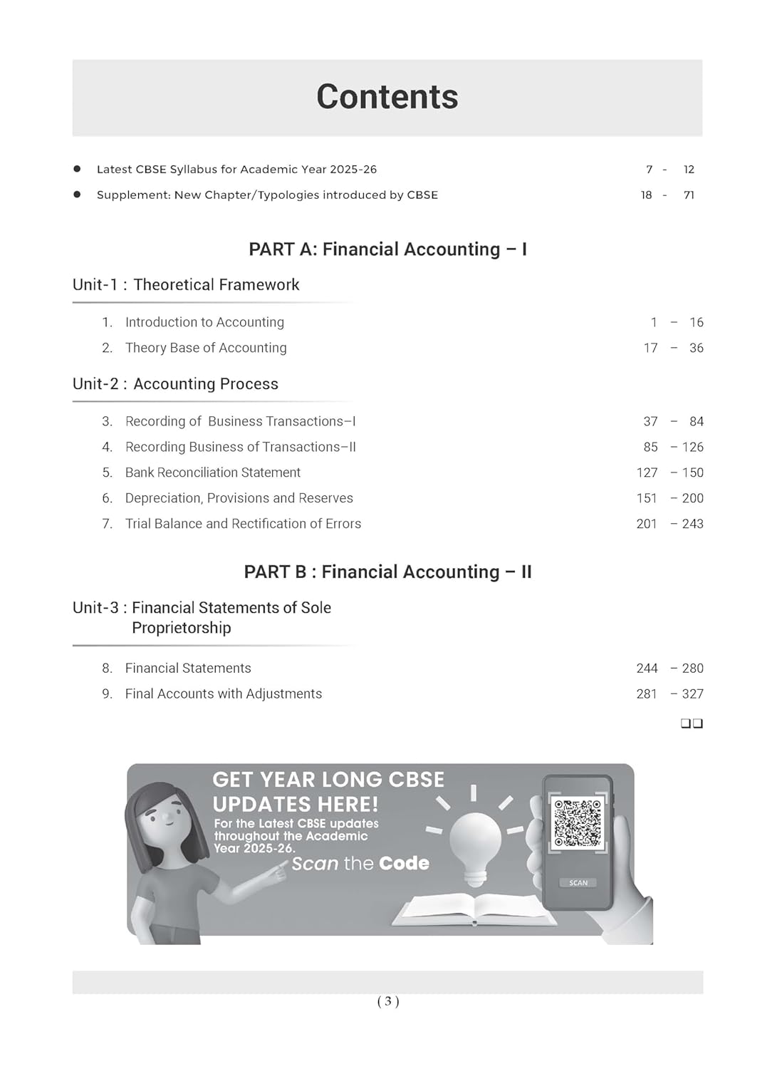 Oswaal CBSE Question Bank Class 11 Accountancy, Chapterwise and Topicwise Solved Papers For 2026 Exams