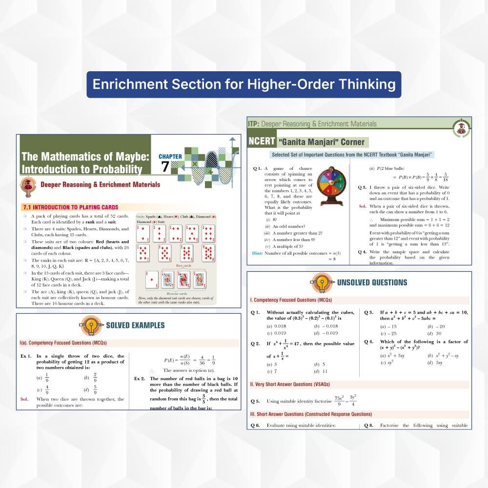 SMART Minds Mathematics Class 9 (Vol. 1 – 2) | CBSE 2026–27 | NCERT-Aligned Textbook with PYQs (Including 2025), Mind Maps, Competency-Based Practice & Audio-Visual Learning | By Parijat Jain