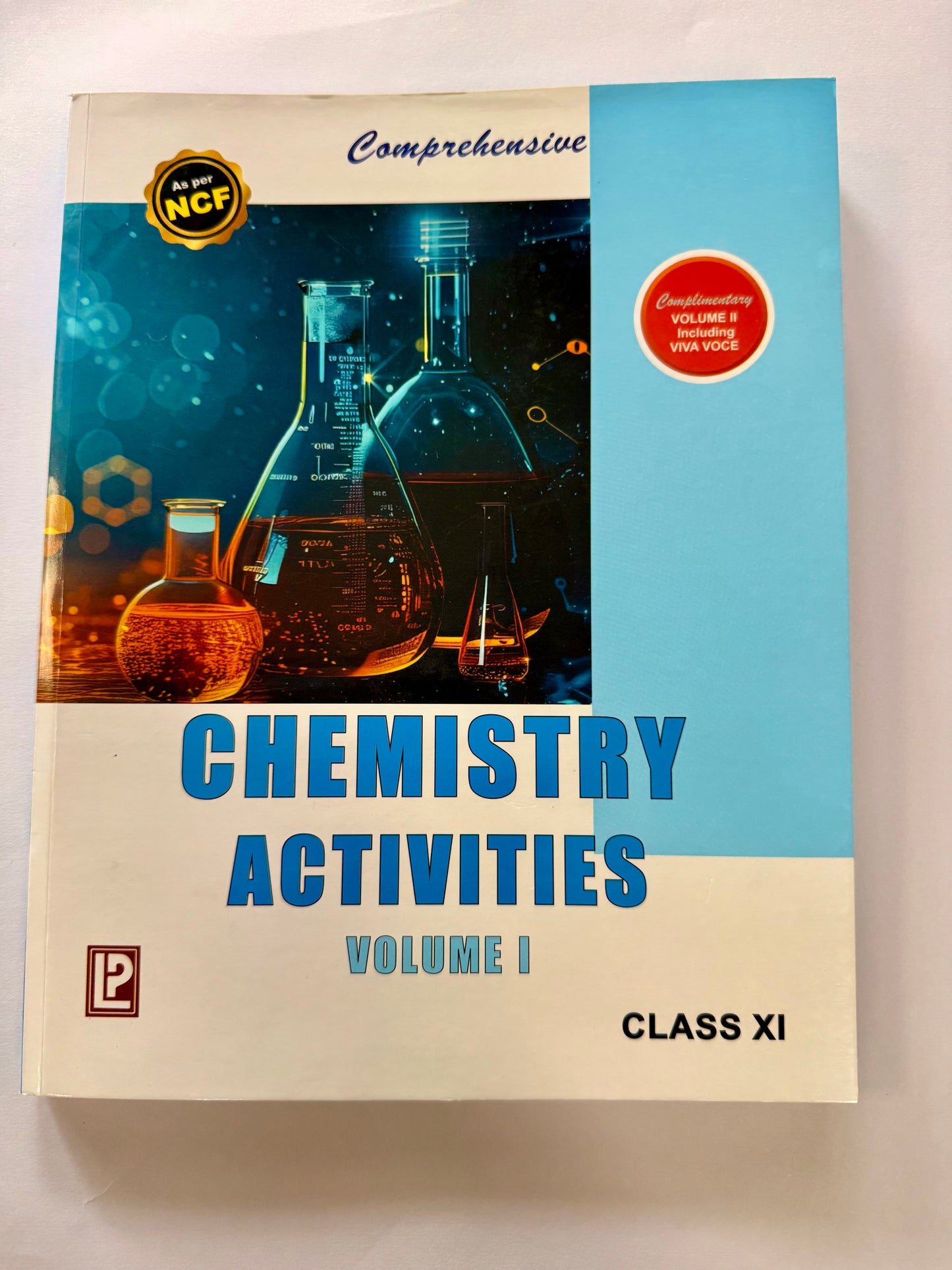 Comprehensive Chemistry Activities Vol 1 & 2 – Class 11 | CBSE 2025–26 | Hardcover Lab Manual (Book + Notebook)