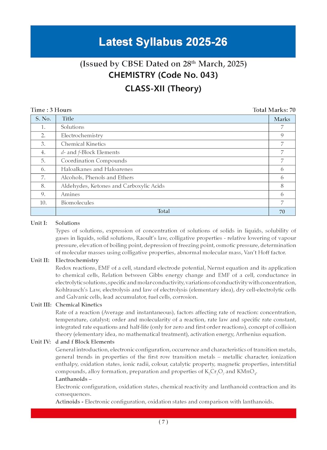 Oswaal CBSE Question Bank Chapterwise and Topicwise SOLVED PAPERS Class 12 Chemistry For Exam 2026
