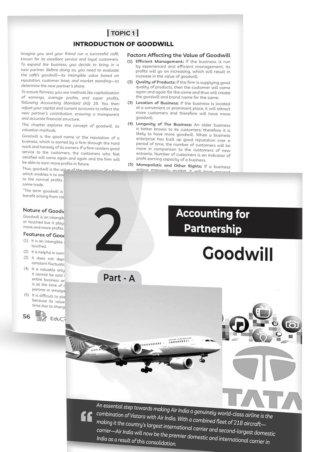 Educart CBSE Class 12 Accountancy Question Bank 2025-26 on new Syllabus 2026 (Includes Past Years Solved Questions)