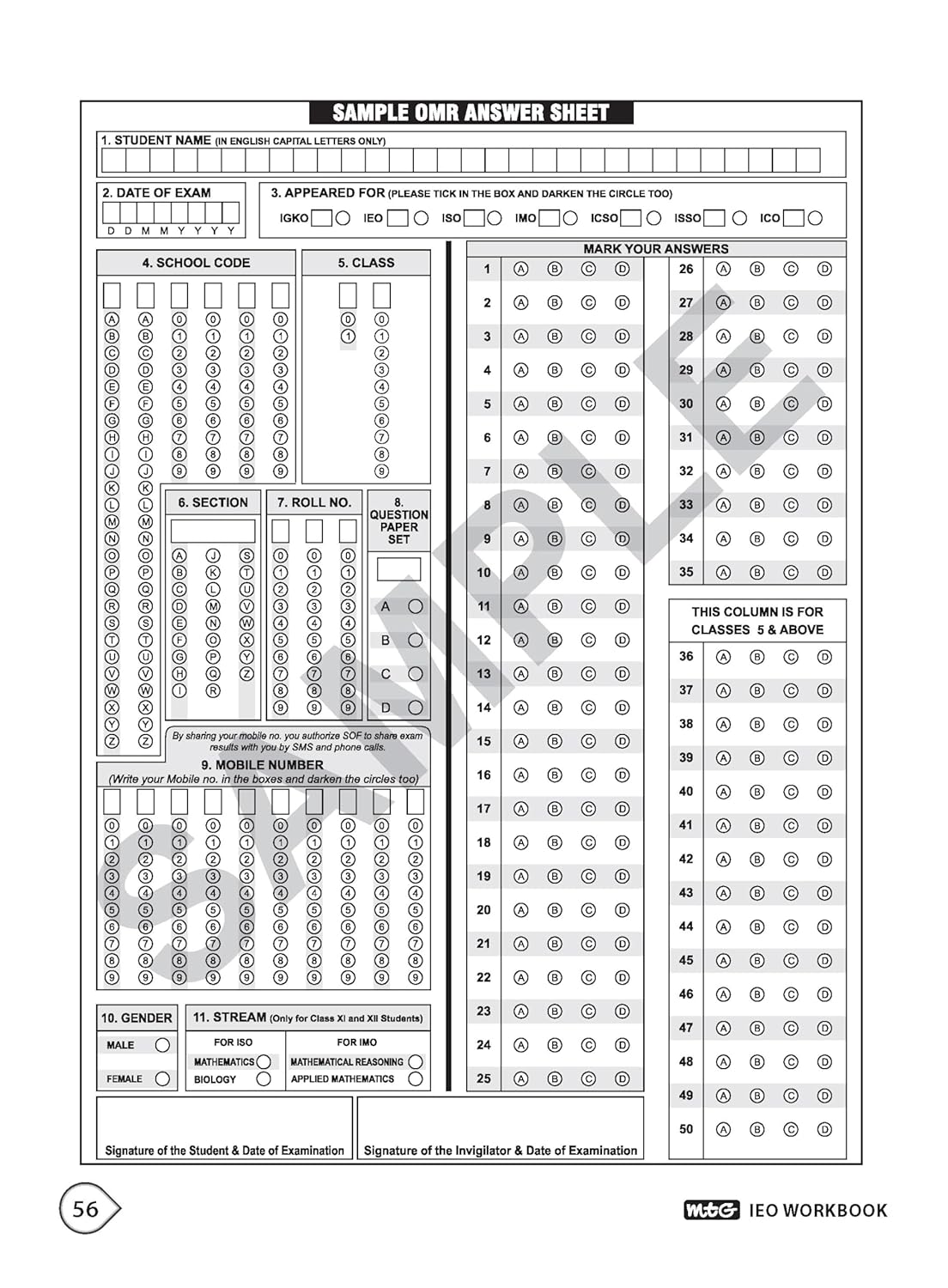 MTG International English Olympiad (IEO) Workbook Class 8 - Chapter-wise MCQs with Achievers Section - SOF Olympiad Books For 2026-27 Exam