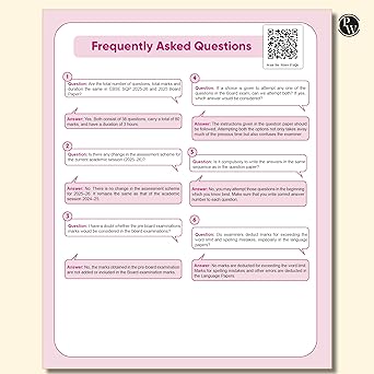 PW CBSE 15 Sample Question Papers Class 10 2025-26 - Science, Maths (Standard) & English Combo Set of 3 Books For 2026 Board Exam (As Per Latest SQP Dated 30 July 2025)