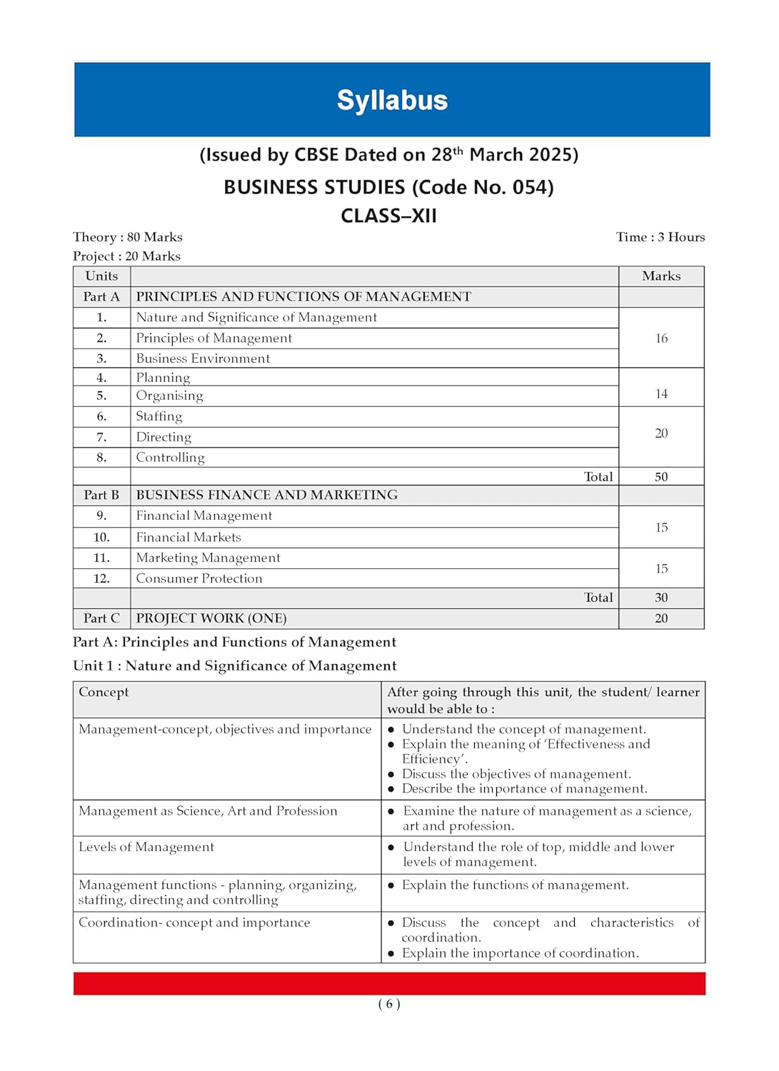 Oswaal CBSE Question Bank Chapterwise and Topicwise SOLVED PAPERS Class 12 Business Studies For Exam 2026