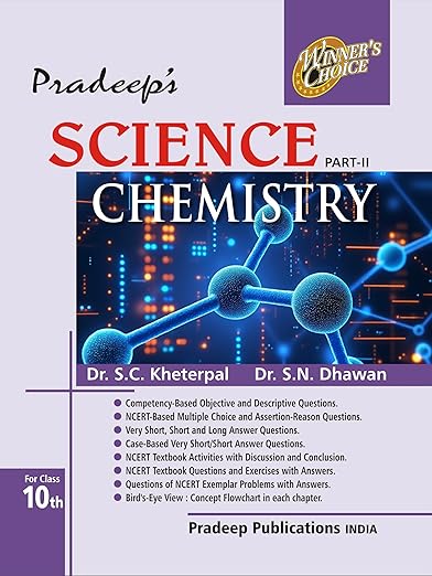 Pradeep Science Part -2 Chemisty for CBSE Class 10 - Examination 2025 | Pradeep