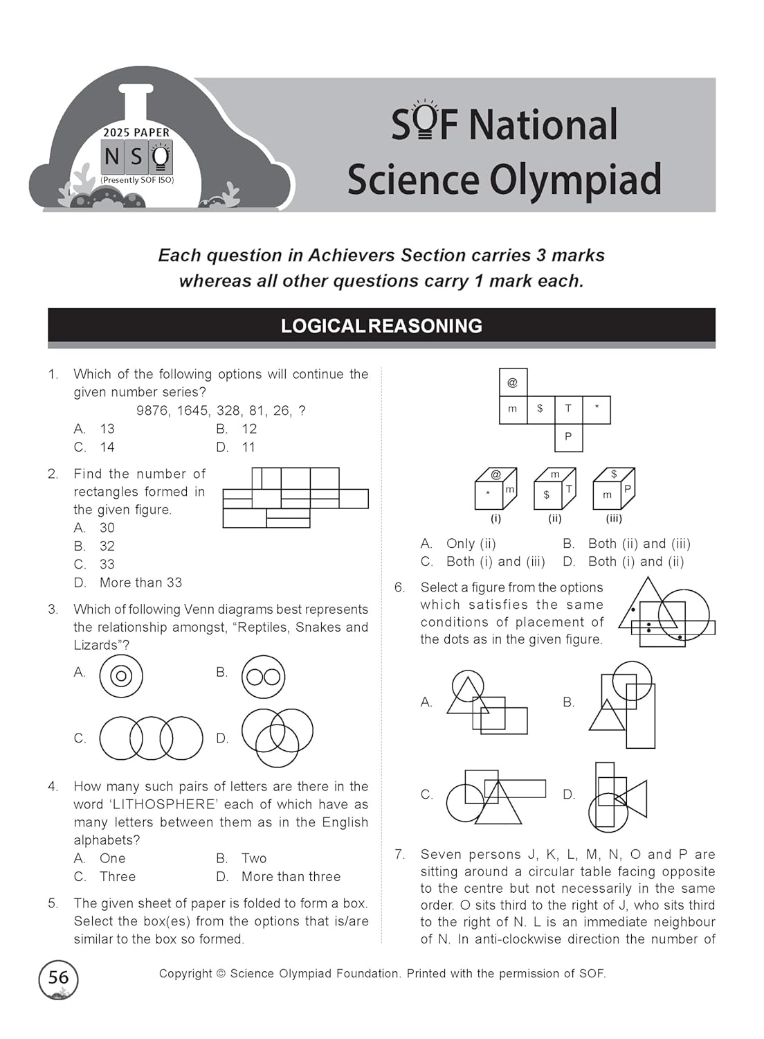 MTG International Science Olympiad (ISO) Workbook Class 10 - Chapter-wise MCQs, Quick Recap with Achievers Section - SOF Olympiad Books For 2026-27 Exam