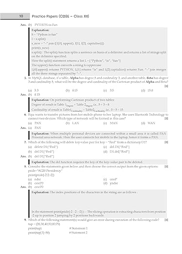 Gurukul Computer Science Practice Papers for CBSE Class 12 Board Exam 2024 : Fully Solved New SQP Pattern March 2023, Sample Papers, Unsolved Papers, Latest Board Syllabus