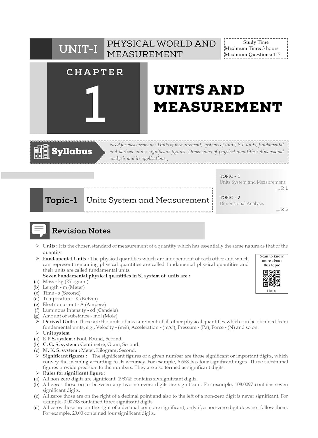 Oswaal CBSE Question Bank Class 11 Physics, Chapterwise and Topicwise Solved Papers For 2026 Exams