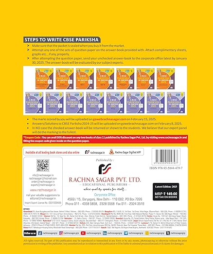 Together with CBSE Class 10 Mathematics (Standard) Pariksha Pre-Board Papers for Exam 2025